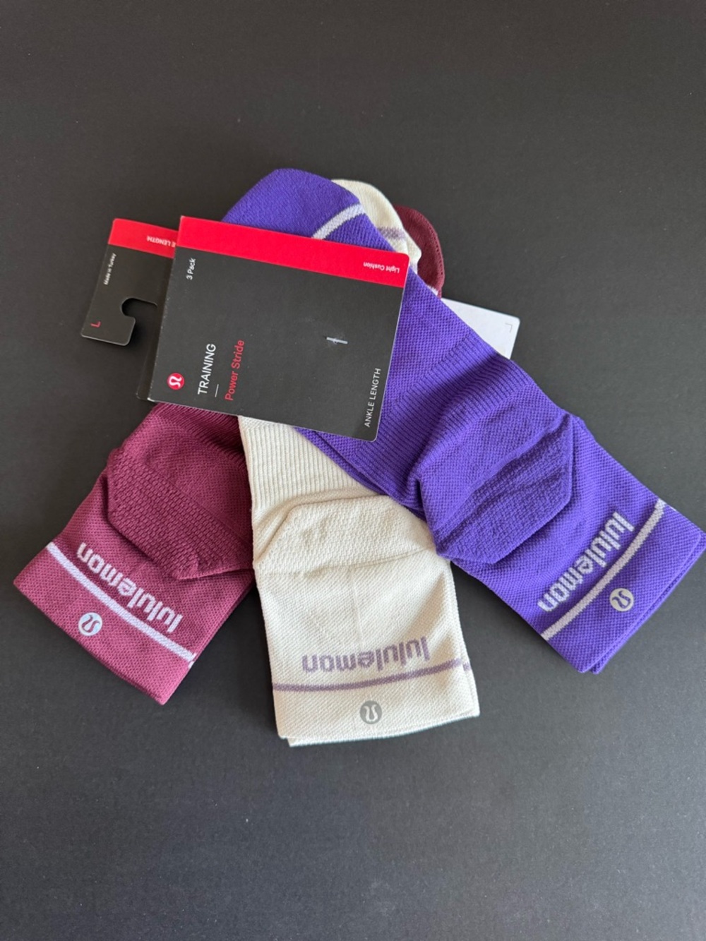 lululemon Power Stride Ankle *3 Pack (3-Pack)